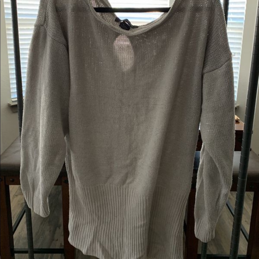 Gray Ashley Stewart sweater size 14/16